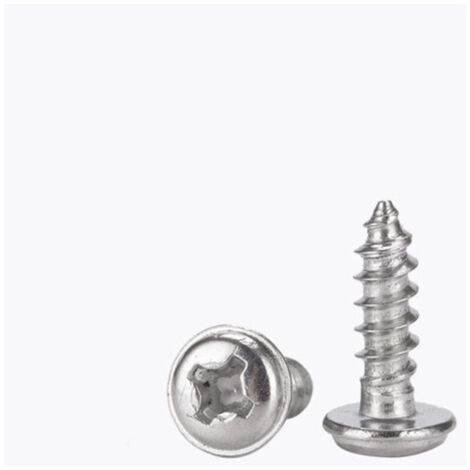50 Vis Tête Pan Phillips 2-56 X 3/8 – Filetage Complet, Uxcell 703820905486