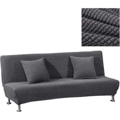 Housse de canapé sans accoudoirs housse stretch housse pour canapé lit (1/5)