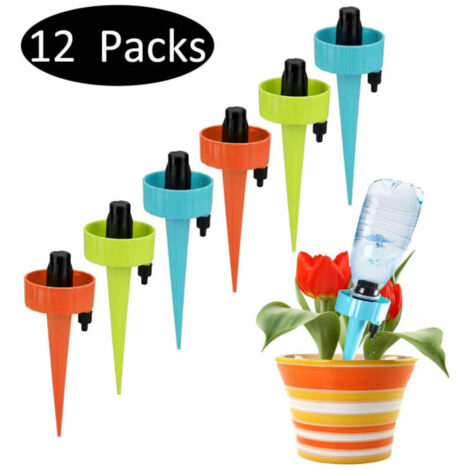 12pcs Irrigation Goutte à Goutte Kit, Arroseurs automatiques Plantes Irrigation Système, dispositif d'arrosage à vitesse réglable pour Plantes en pot dans le Jardin, Intérieur, Extérieur (1/5)