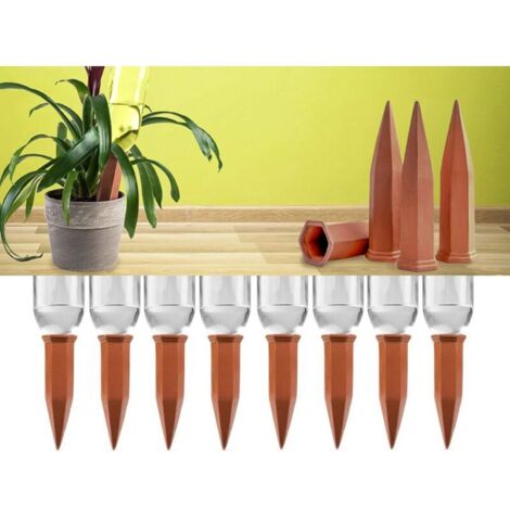 8 Pcs Irrigation Goutte à Goutte Kit,Vacances en céramique d'arrosage Automatique pour Plantes Distributeur Arrosager Plantespour pour Jardin Maison Intérieur Extérieur (1/5)