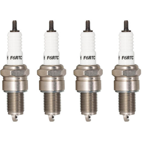 Bardusch-Lot de 4 bornes de bougie d'allumage de rechange pour moteurs BPR6ES, 7995/WR6DC, 7900/WR7DC, RN9YC, RN10YC, RN11YC, 3047/W20EPR-U/VW20, MTD 951-10292, 751-10292, torche 131-039 (1/5)