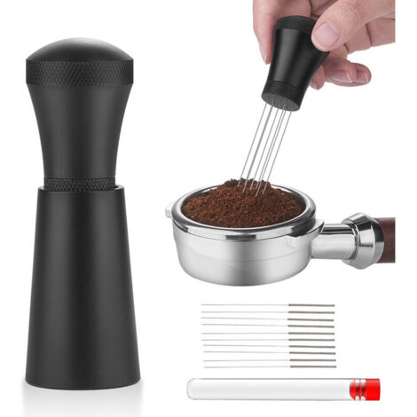 Bardusch-Outil de distribution d'expresso aiguilles, Distributeur d'aiguilles à Café, agitateur de poudre d'expresso, Espresso Distribution Tools, Espresso Coffee Stirrer, Distributeur d'aiguilles, No (1/5)