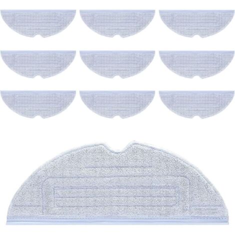 Bardusch-Serpillere Roborock S7, 10 Pièces Serpillère de Rechange pour Roborock S7/S7 Plus/S7 MaxV/ S7 MaxV Plus/ S7 MaxV Ultra /S7 Pro Ultra Aspirateur Lavable Microfibre Lingettes (1/5)