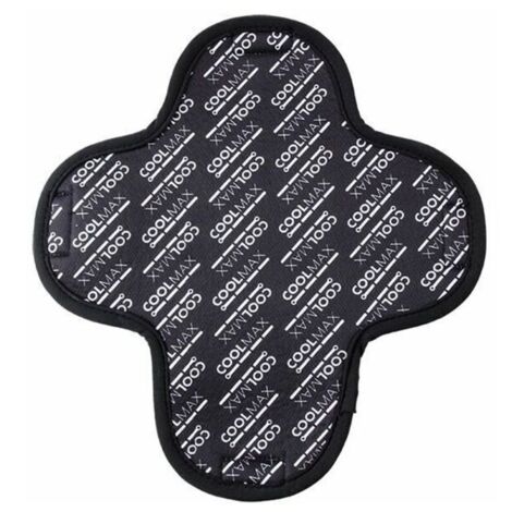 Bardusch-Doublure de casque de moto,2 pcs doublure de casque respirante et anti-transpiration, absorbe les gouttes de sueur, coussin interieur de casque reutilisable et lavable, modele : noir (1/5)
