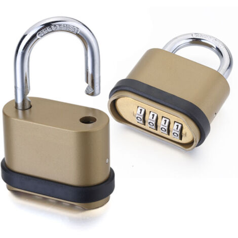 Bardusch-Cadenas à code compatible avec portail, abri de jardin (1/4)