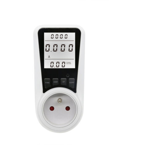 Bardusch-Mesure Consommation Electrique, Wattmètre Prise Compteur d'Énergie avec 7 Modes de Surveillance (1/5)