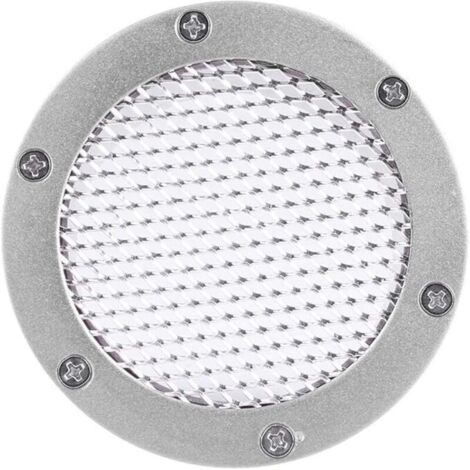 Bardusch-Évent de Grille de Conduit, Entrée D'entrée D'évent de Pare-chocs D'air de Course de Voiture Universelle, évent D'aération de Pare-chocs Universel pour Admission D'air Froid (Argent)