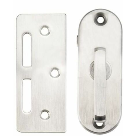 Bardusch-Verrou Porte en Acier Inox Loquet Porte Antirouille Verrou Porte Coulissante à Visser Verrou de Sécurité Fermeture Porte Loquet Verrou Porte Garage pour Porte Grange Sécurité Garage (1/4)