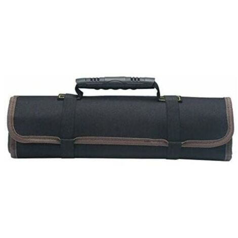 Bardusch-Trousse à outils vide portable à 22 poches, pochettes à outils, organisateur d'outils, sac à outils enroulable en tissu Oxford 600D/étui/pochette (sans outils) (1/5)