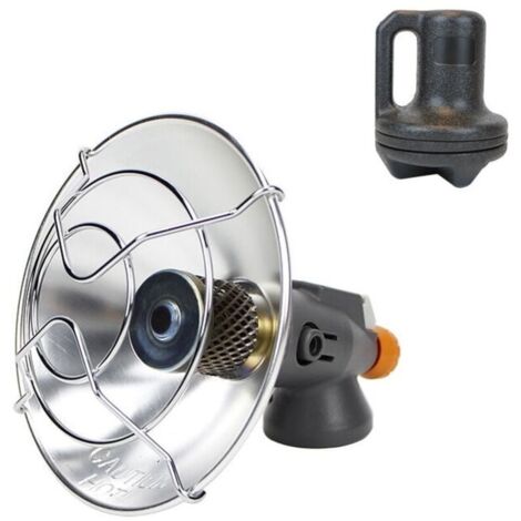 Bardusch-Chauffage Radiant, Chauffage D'appoint À Gaz Mini, Chauffage À Gaz Bu Tane Portable, Réchauffeur À Gaz De Camping,Chauffage Multifonctionnel 2 en 1 (Ce produit ne contient pas de réservoir d (1/5)