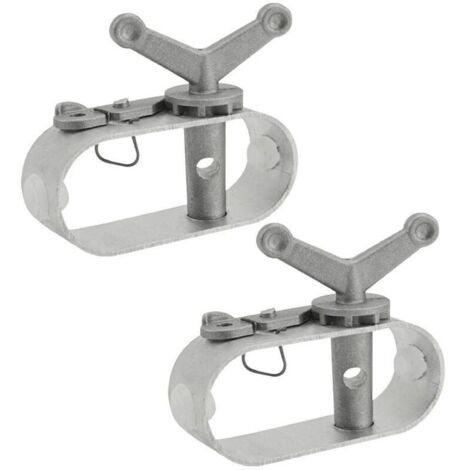 Bardusch-2pcs Tendeur de Câble de Serrage pour Bâche de Piscine treuil de Couverture de Piscine, Treuil construit en Aluminium pour Piscine, Tendeur Couverture Piscine 8x2x6.4cm (1/5)