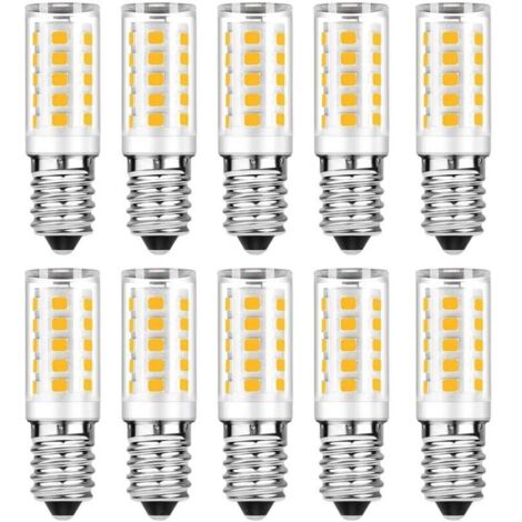 Bardusch-Ampoule LED E14, Blanc Froid 6000K, 5W Equivaut à Ampoule Incandescente 50W, 400LM, Non Dimmable, Lot de 10 (1/4)