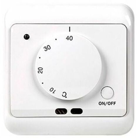 Bardusch-Thermostat de Chauffage au Sol, AC 230V 50/60HZ 16A Régulateur de température au Sol pour Chauffage au Sol avec Thermostat à capteur Commutateur de Commande de Chauffage et de Refroidissement (1/5)