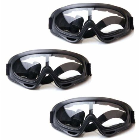 Bardusch-3 Pack Lunettes de Sécurité,jeux de plein air pour enfants Lunettes de protection,Protection des yeux et pour le travail en laboratoire (1/5)