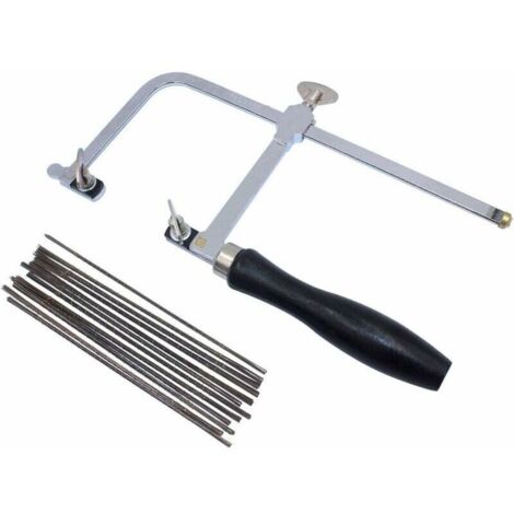 Bardusch-Scie de joaillier réglable avec 144 lames Kit professionnel pour la fabrication de bijoux (1/5)