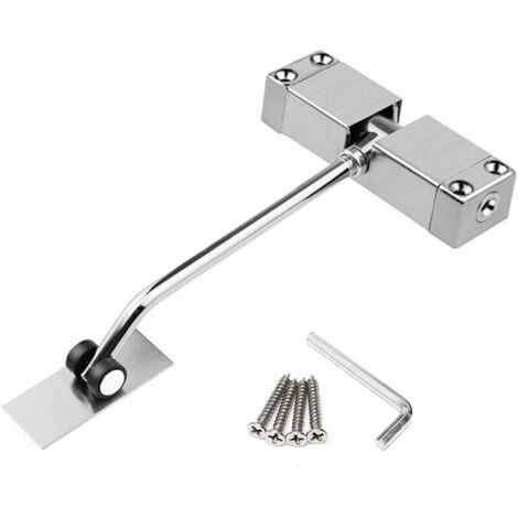 Bardusch-Ferme Porte Réglable Acier Fermeture de Porte Automatique Simple Pour Portes de Maison Hôtels Moins de 30KG (1/5)