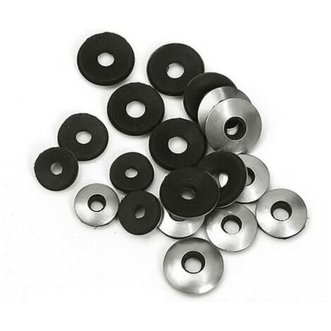 Bardusch-Rondelles d'étanchéité avec Joint Néoprène EPDM Pour Vis Auto Perceuses (M5.5  16mm (50 pcs) (1/5)