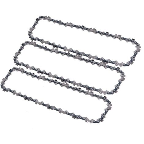 Bardusch-Lot de 3 chaînes et 1 Guide pour tronçoneuse sur perche, 40 maillons et Guide de 29cm, compatible avec Ryobi, Husqvarna, Makita et autres (1/5)