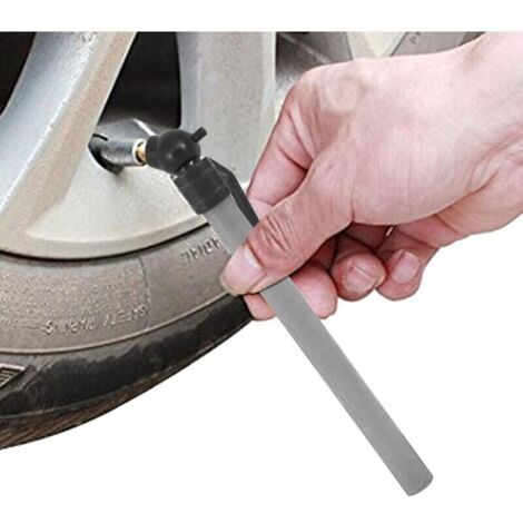 Bardusch-Stylo de jauge de Pression d'air Stylo de Pression des pneus 5 50PSI Corps en Aluminium Robuste 50 350KPA et buse en métal avec Clip de Poche pour Moto vélo Voiture (1/5)