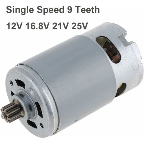 R390 12 dents moteur à courant continu 12V 12000-20000 tr/min enfants