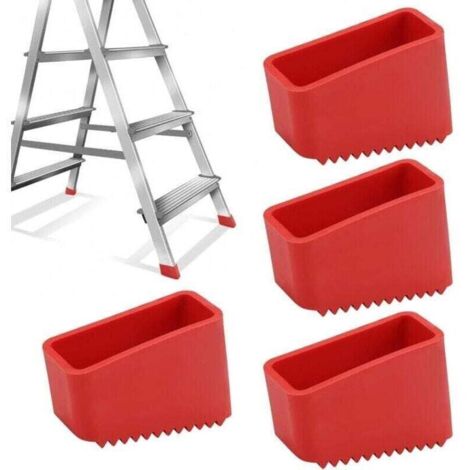 Bardusch-Embouts en caoutchouc pour échelles, embouts d'escabeau 50 x 20 mm, embouts de rechange universels pour échelles pliantes, pour les bricoleurs.
