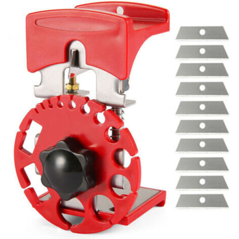 Bardusch-Pelacables manual, pelacables manual, pelacables de cobre, pelacables portátil con profundidad ajustable y disco de plástico + 10 cuchillas (1/5)