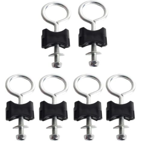 Bardusch-Accessoires de trampoline vis de trampoline pour la fixation des trampolines adaptés aux grands trampolines (vis rondes 6 mm - paquet de 6) (1/5)