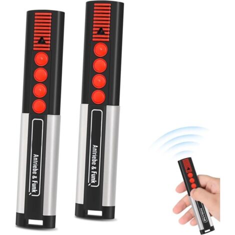Bardusch-868MHz Télécommande Portail, 4 Canaux Télécommande Porte de Garage Compatible avec Télécommande 4020 TX03-868-4, 4026 TX03-868-2, 4020V000, 4026V000, Bip Portail Porte De Garage, Lot de 2 (1/5)