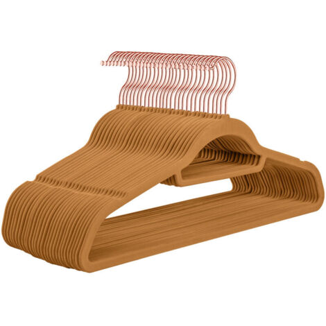 Bardusch-Lot de 30 cintres antidérapants en ABS floqué, pour le rangement de vêtements à la maison. Porte-vêtements magique et sans coutures......."..""" (1/5)