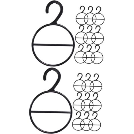 Bardusch-Lot de 20 pour Cintres À Foulards Ceintures Cravates Rangement pour Écharpes Garde-Robe (1/5)