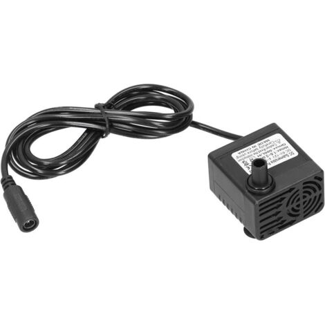 Bardusch-Pompe submersible 5W DC6-12V – 500L/H – IP68 – sans balais – aquarium/fontaine – faible bruit (1/4)
