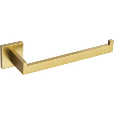 Bardusch-Porte-serviettes SUS 304 en acier inoxydable, chrome doré brossé, accessoire de salle de bain avec montage à vis (1/5)
