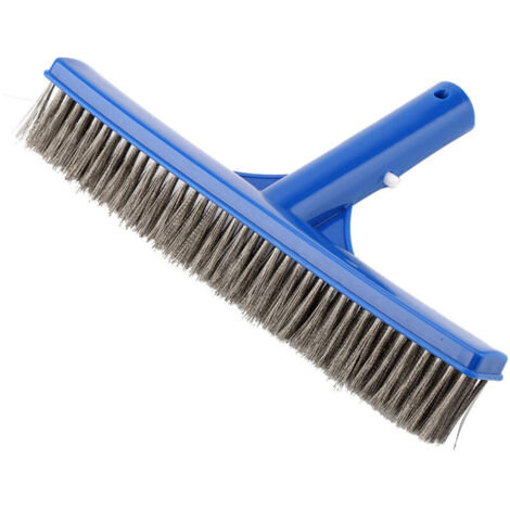 Bardusch - Brosse de piscine en acier inoxydable, brosse de piscine professionnelle, nettoyeur de poussière, kit de nettoyage de fond de piscine (1/5)