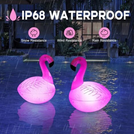 Bouée Gonflable Flamant Rose Flotteur De Piscine Jouets De Fête Pour La