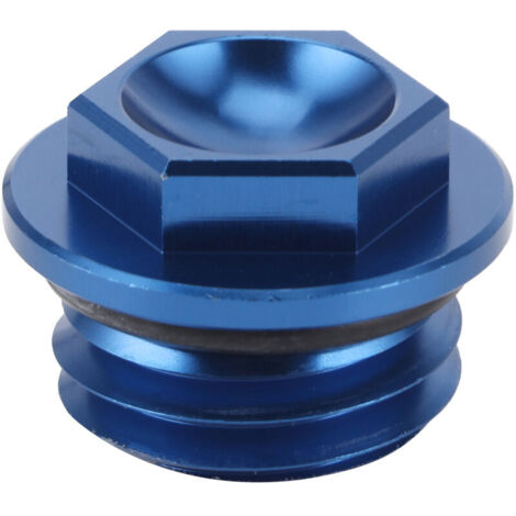 Bardusch - Bouchon de remplissage d'huile en aluminium CNC, compatible avec Husqvarna TC 85/TE 125-300/FE 250-501, bleu (1/5)