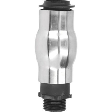 Bardusch - Buse de fontaine à mousse en acier inoxydable 304, Tête d'arrosage à filetage externe G1, Accessoires pour fontaines à jet d'eau, Convient à tous les types de fontaines de piscine (1/5)