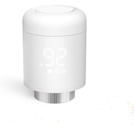 Bardusch - Smart Thermostat , kit de démarrage avec , gestion du radiateur via une application et une enceinte connectée (1/5)