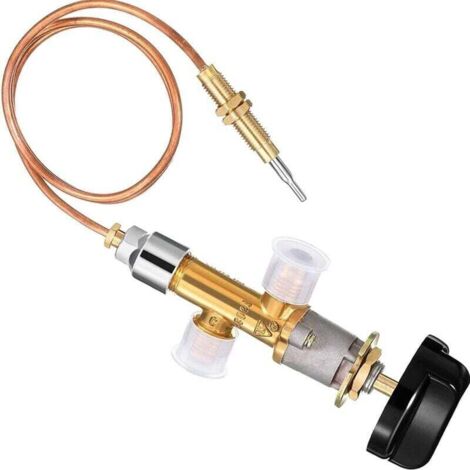 Bardusch-Kit de Soupape de Sécurité pour Chauffage Gaz GPL Basse Pression Thermocouple 5/8-18UNF (1/4)