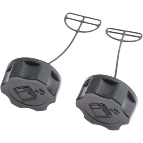 Bardusch-Bouchons de Réservoir de Carburant Bouchon d'Essence Carburant pour Tondeuse à Gazon,Débroussailleuse ,2pcs- (1/4)