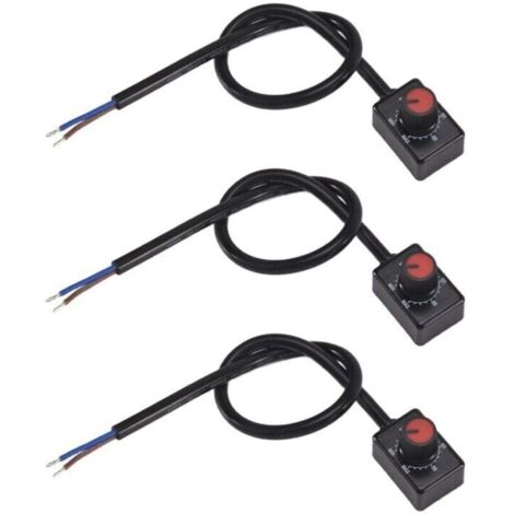 Bardusch-Gradateur LED PWM Passif Bouton DC 0-10V pour Variateur d'Intensité Lumineuse 3 Pièces (1/4)