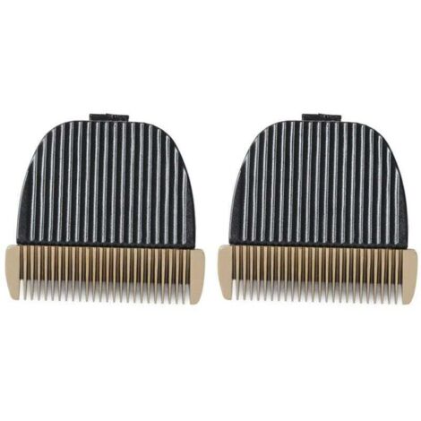 Bardusch-Lot de 2 lames de rechange pour tondeuses à poils d'animaux P2/P3 pour chiens, chats et bovins (1/4)