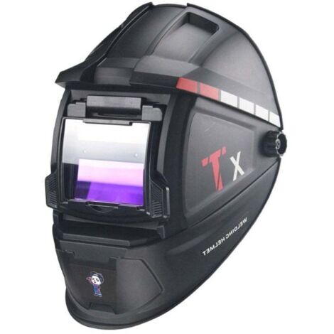 Bardusch-Vraie Couleur Masque De Soudure Automatique,Casque Soudure Auto Assombrissement Solaire Grande Vue Casque de Soudure (1/4)