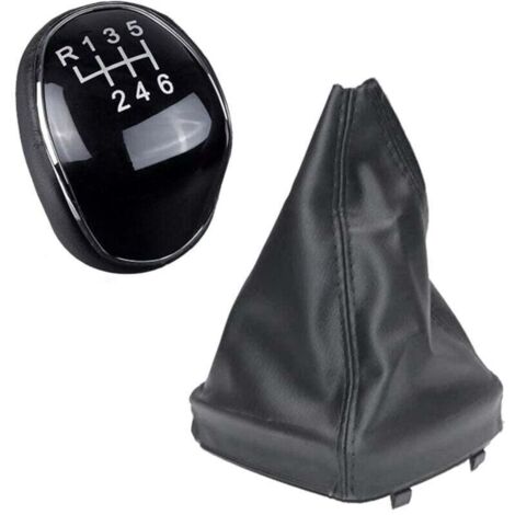 Bardusch-Pommeau de Levier en Cuir 6 Vitesses Démarrage Compatible Mondeo Mk4 2007 2014 (1/4)