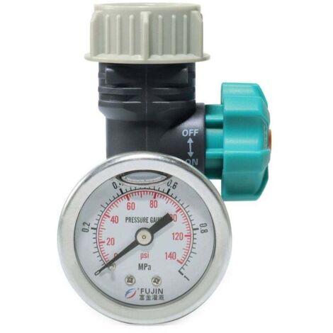 Bardusch-Régulateur de pression d'eau, soupape de pression d'eau de réducteur de pression, pour le jardin à la maison extérieur de serre (1/4)