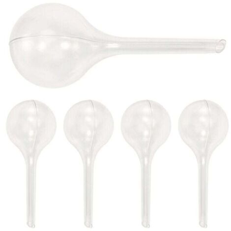 Bardusch-5 PièCes SéRies Dispositif D'Arrosage Automatique Globes Vacances Plante D'IntéRieur Pot Ampoules Jardin Abreuvoir Fleur Eau Goutte à Arrosage (1/4)