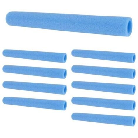 Bardusch-10 PièCes Trampoline Poteaux Couverture Rembourrage Mousse Tube 40 CM Tuyau ÉPonge BoîTier de Protection Poteau Manches Bleu (1/4)