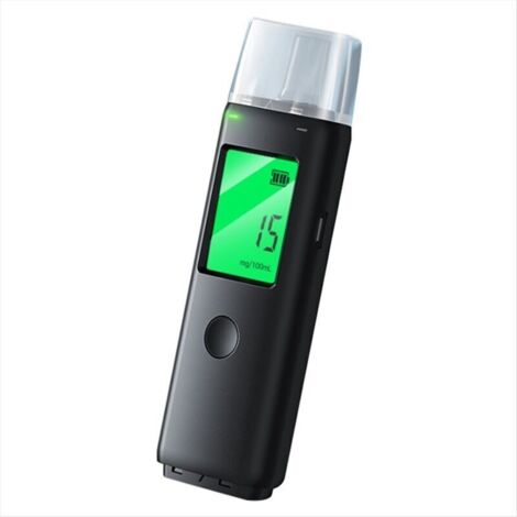 Bardusch-Éthylotest portable rechargeable pour particuliers et particuliers, insufflation pour conduite en état d'ivresse (1/4)
