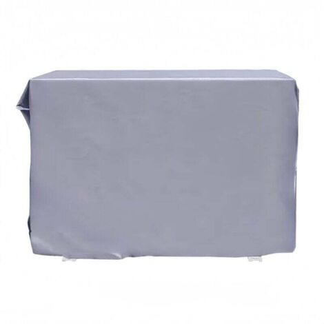 Bardusch-Housse Climatiseur Extérieur, Plus épaisse Climatiseur Protection Extérieure, Anti Poussière Anti Neige Imperméable Résistant Au Soleil Housse Climatiseur Protection, Gris(96 40 70 cm) (1/4)