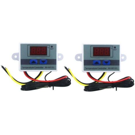 Bardusch-Contrôleur de Température Numérique LED 110-220V AC pour Incubateur Chauffage Refroidissement Thermostat Capteur (1/4)