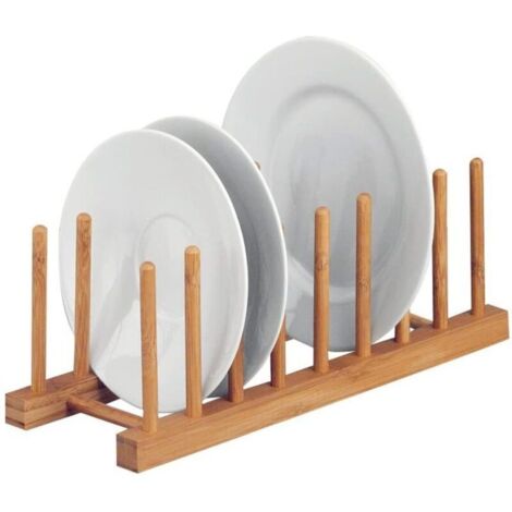 Bardusch - 25278 Support à assiette, bambou, env. 34,5 x 12,5 x 13 cm (1/4)